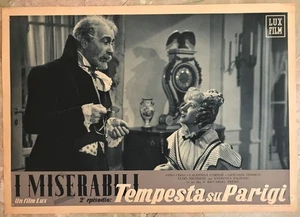 I MISERABILI (TEMPESTA SU PARIGI) Fotobusta cinematografica originale (11) - Picture 1 of 1