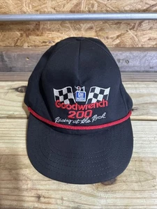Vintage 89-91 Goodwrench 200 Snapback Hat Cap Racing @ The Rock GM Pre-owned - Picture 1 of 4