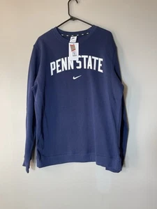 Nike Herren Penn State University Nittany Lions Fleecepullover Blau Gr. 2XL Neu - Bild 1 von 5
