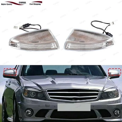 Fit For Mercedes Benz X164 GL350 GL450 Side View Mirror Light Signal Lamp Pair Foto 1 de 4