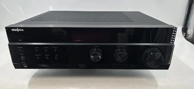 Insignia NS-R2001 2 Channel AM FM Stereo Receiver - TESTED - EB-18861 - Image 1 of 4