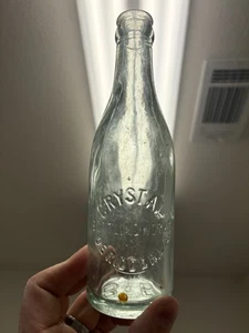 Deridder Louisiana LA Soda Bottle Crystal Bottling Works - Picture 1 of 7