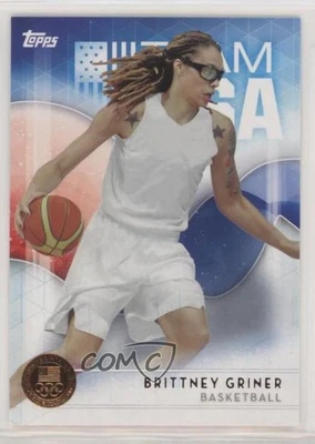 2016 Topps US Olympic & Paralympic Team and Hopefuls Bronze Brittney Griner #3 - Image 1 of 2