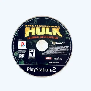 Incredible Hulk Ultimate Destruction (Sony PlayStation 2 PS2, 2005) Nur Disc FS - Bild 1 von 1