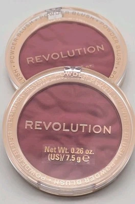 2X REVOLUTION Powder Blush BLUSHER RELOADED In Shade Rose Kiss 0.26oz Sealed - Image 1 of 3