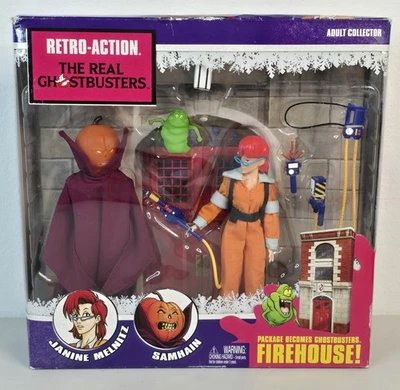 NUEVO Real Ghostbusters 2011 Samhain Janine Slimer Retro Acción Mattel Sellado Nuevo en Caja Foto 1 de 4