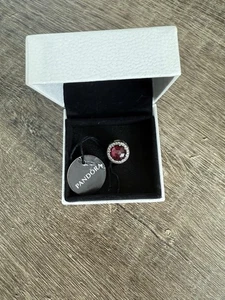 Autentico Charm PANDORA Moments Disney La Bella e la Bestia Rosa di Belle 792140NCC - Foto 1 di 5