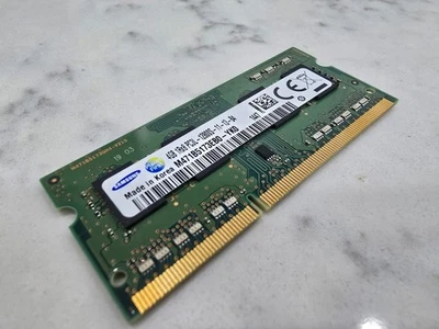 Samsung 4GB (1x4GB) DDR3L-1600 PC3L-12800S Laptop RAM SO-DIMM – Tested & Working - Image 1 of 4