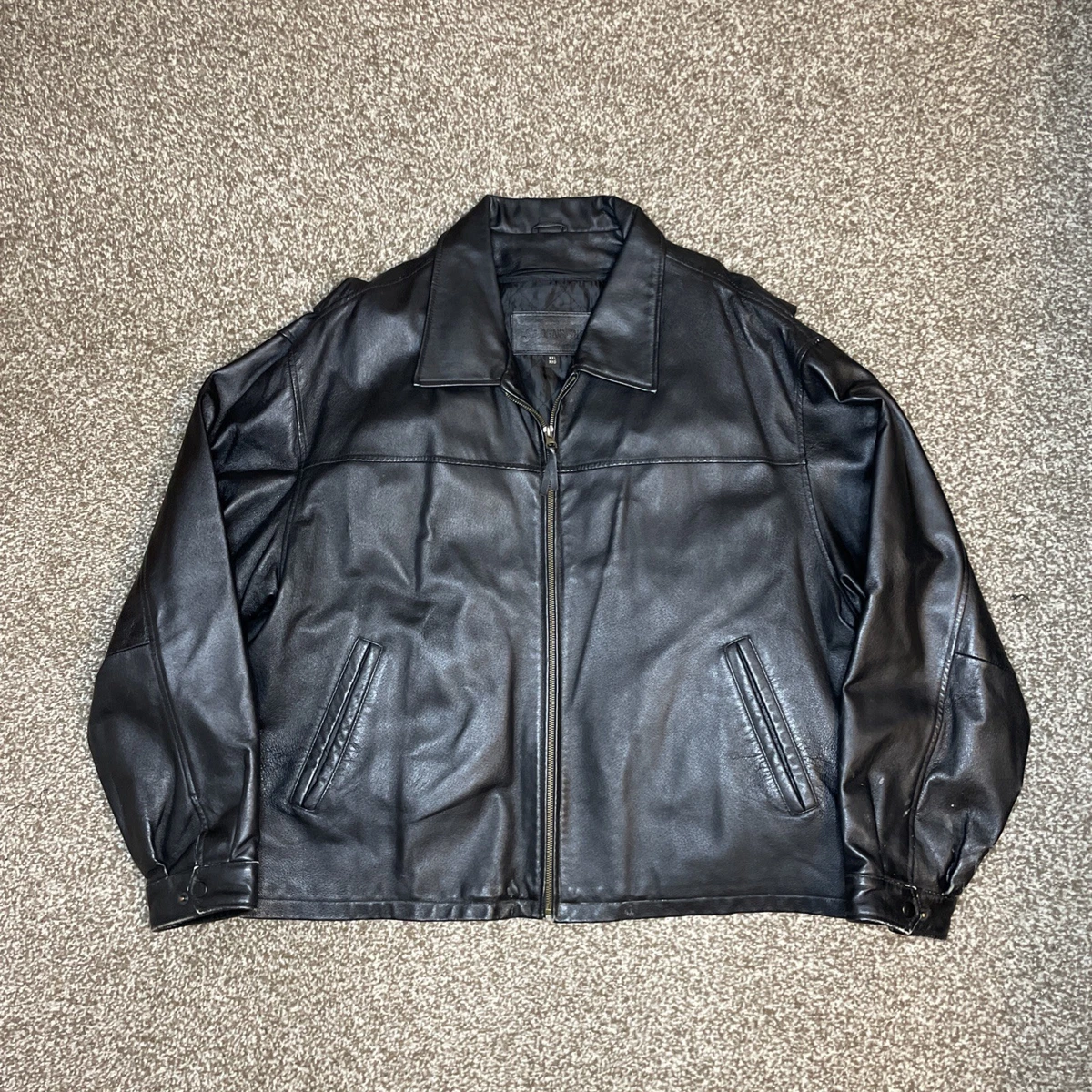 st johns bay leather jacket products for sale | eBay