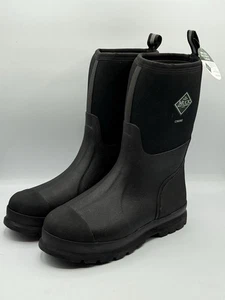 Muck Boot Chore 12 Zoll wasserdicht breite weiche Spitze Arbeit Herren schwarz Größe 13 Herren - Bild 1 von 6