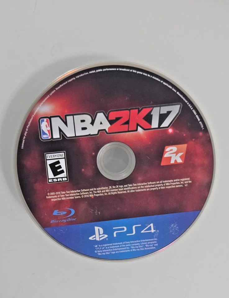 NBA 2K17 - Sony PlayStation 4 PS4 DISC ONLY  - Image 1 of 1