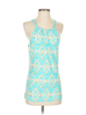 Женская зеленая блузка без рукавов Ellie Kai 0 - Изображение 1 из 4