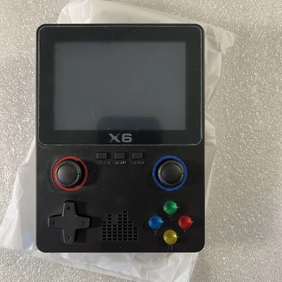 Consola de juegos portátil X6 pantalla de 3,5' joystick doble ¡¡¡100 de juegos!!! Caja abierta Foto 1 de 4