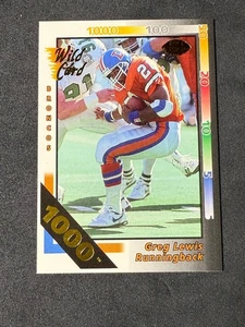 1992 Wild Card 1000 STRIPE - Greg Lewis #356  - Bild 1 von 2