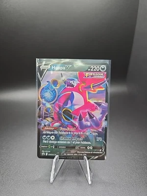 Pokemon Hoopa V SWSH176 Holo Black Star Promo Sword & Shield Full Art Card 2021 - Image 1 of 2