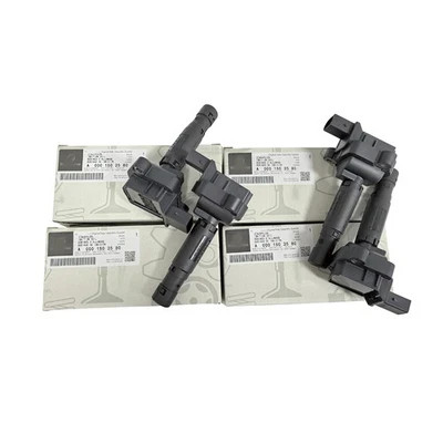 4* Ignition Coil Kit for Mercedes-Benz E200 C200 C250 SLK250 M271 A0001502580 OE - Imagem 1 de 4