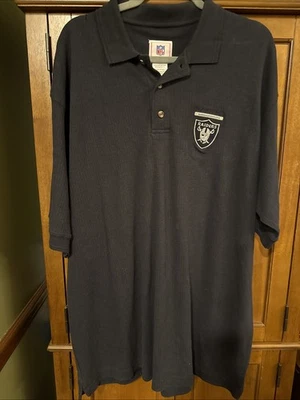 Suéter de Los Vegas Raiders para Hombres XL Negro NFL Fútbol Cuello Redondo Pullover Retro Foto 1 de 4