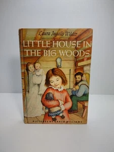 Little House in the Big Woods Laura Ingalls Wilder 1953 VTG Book Illustrated HC - Picture 1 of 15