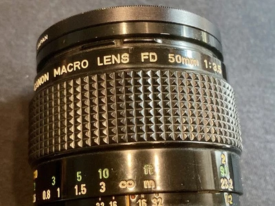 CANON Macro Lens For 35mm Camera With UV Filter. See Photos For All Details. - Image 1 of 4