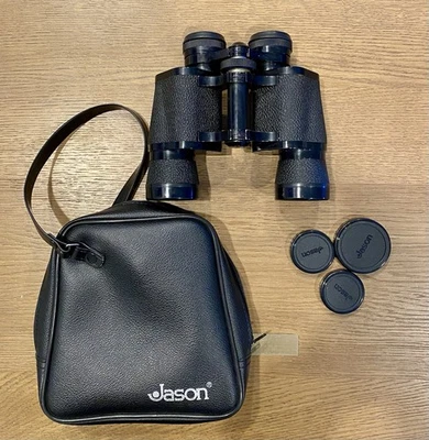 Binoculares vintage Jason 7x35 modelo 1111 con estuche - óptica transparente Foto 1 de 4