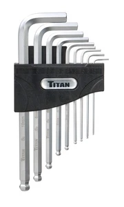 12736 9 Piece Metric Detent Ball Hex Key Set - Picture 1 of 4