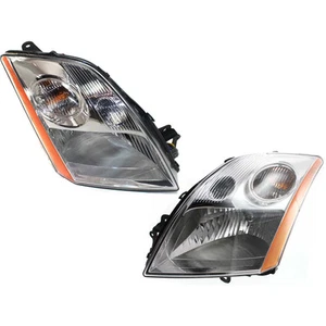 Headlight Assembly Set For 2007-2009 Nissan Sentra Sedan Left Right With Bulb - Picture 1 of 11
