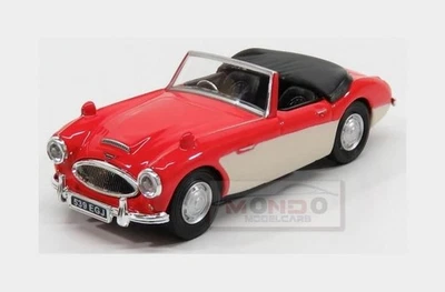 1:43 HONGWELL Austin Healey 3000 Mkiii Spider Open 1964 Red Cream 16250-251PND - Immagine 1 di 2