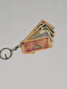 Venezuela Banknote Keychain Bolivares Replica Bills Currency Novelty Souvenir - Picture 1 of 6