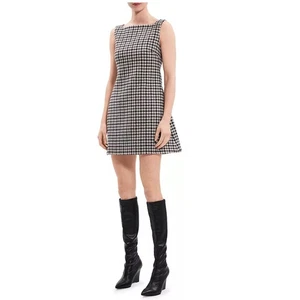 Theory Wool Shift Mini Dress - Picture 1 of 13