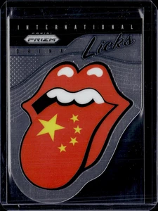 Inserto de China International Licks #2 2025 Panini Prizm Rolling Stones (57G) - Imagen 1 de 2