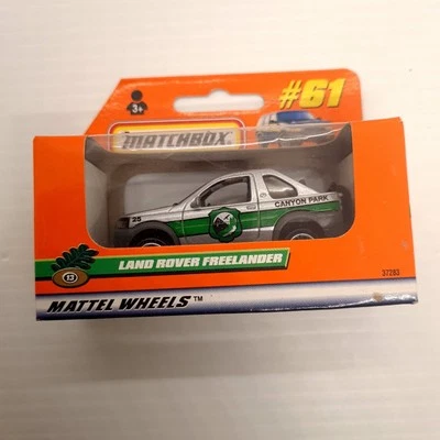 Matchbox Land Rover Freelander #61 Window Box Canyon Park  Vintage 1998 37283  - Image 1 of 4
