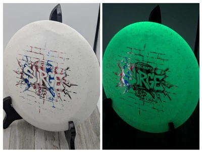 New Discraft Ledgestone 2025 ESP Glo Sparkle Surge Golf Disc 170-172g GLOW  - Image 1 of 4