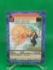 Leomon (LP-MP) BO-221 Digimon Digi-Battle Series 5 Booster 2002 non olografico - Foto 1 di 6