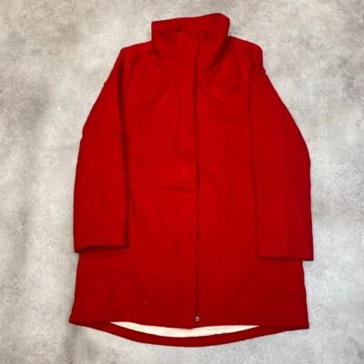 Pendleton Wool Jacket Womens Small Full Zip Pea Coat, Cherry Red - Image 1 of 4