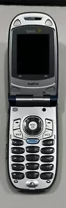 Sanyo Blue ( Sprint ) Cellular Flip Phone - Estate Sale Find - Selling As Is - Picture 1 of 7
