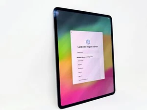 Apple iPad Pro 13 M4 2024 A2925 7 Gen. Wi-Fi 2TB WLAN Schwarz Standard Glas - Bild 1 von 4
