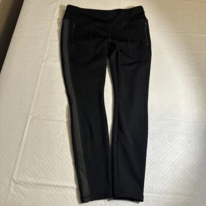 Leggings donna Athleta grandi neri tasca stash stretti performance - tasche laterali - Foto 1 di 10