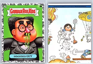 Groucho Nose Glasses Garbage Pail Kids Spoof Gray SP Parallel Card /199 - Picture 1 of 3