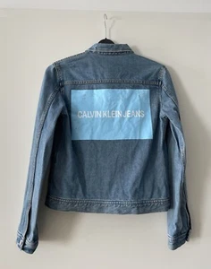 Calvin Klein Jeans Jeansjacke L Blau Denim Baumwolle - Bild 1 von 4