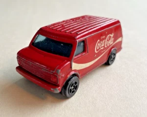 Vintage Corgi Juniors US COCA-COLA VAN (Toy Van, Red, #36, Made in UK) - Picture 1 of 5