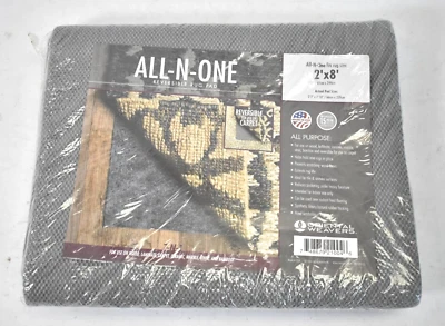 Oriental Weavers All-N-One Dual Surface Non Slip Rug Pad 2' x 8' Reversible - Image 1 of 4