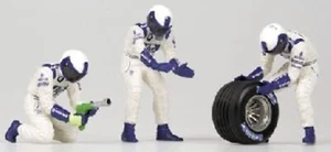 Minichamps 1:43 PIT STOP WILLIAMS CAMBIO GOMME POSTERIORE - 343100053 - Foto 1 di 1