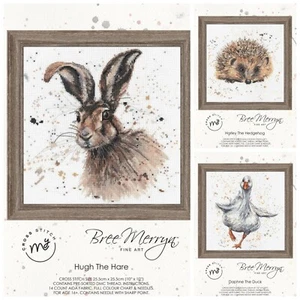 Kit de punto de cruz contado Hugh The Hare Duck Hedgehog Bree Merryn My Cross Stitch - Imagen 1 de 4