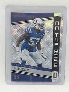 Darius Leonard 2019 Panini Unparalleled Football On The Rise Indianapolis Colts - Picture 1 of 2