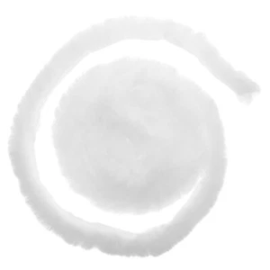 Christmas White Faux Fur Ribbon Trim Fabric Roll for Xmas Tree Decoration - Picture 1 of 12