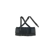 Black 40" x 55" Extra Large - Back Support - with Suspenders - Qty 4 MS-87427