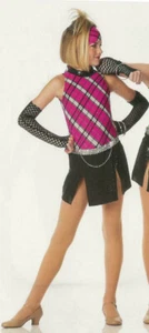 Group Lot of 7 Adult: Large (5) & Medium (2) Jazz Dance Costume Highland Fling - Picture 1 of 3