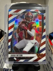 2024 Panini Prizm - Jahan Dotson #290 Red White & Blue Prizm - Picture 1 of 2