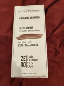 ARGAN OIL SHAMPOO W/ BIOTIN & KERITAN FOR WEAK & DULL HAIR - Picture 1 of 3