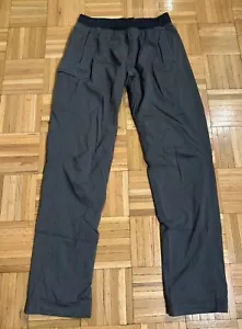 Lululemon Seawall Track Pants 2.0 Mens Medium Gray Striped Active Athletic 33" - Picture 1 of 8